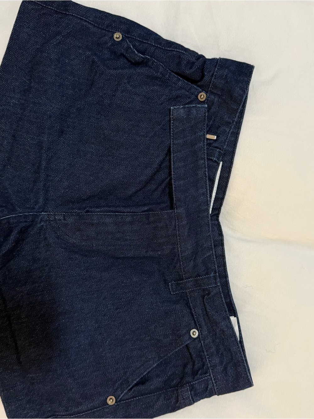 Zara Dark Blue Denim Women's Shorts